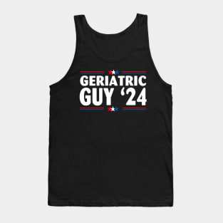 Geriatric Guy '24 American Flag Tank Top